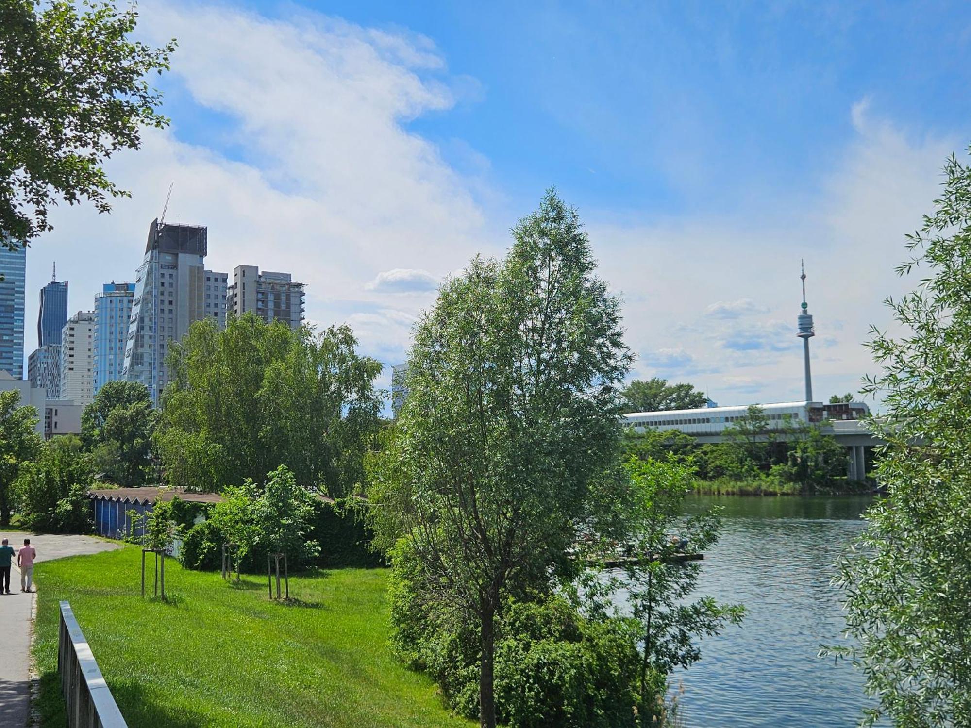 Yuki'S Place - Un-Vic, Danube Beach And Subway Near To Downtown Wien Exterior foto