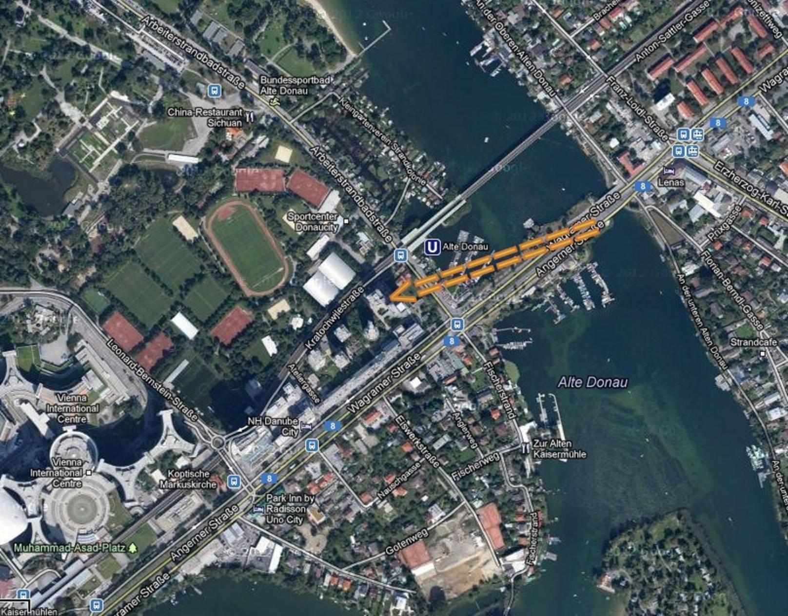 Yuki'S Place - Un-Vic, Danube Beach And Subway Near To Downtown Wien Exterior foto